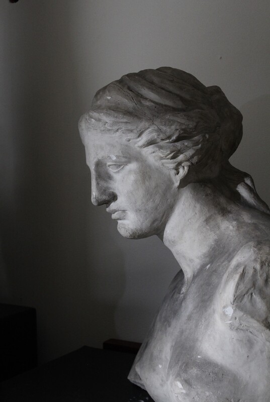 academic plaster bust of the Venus of Milo