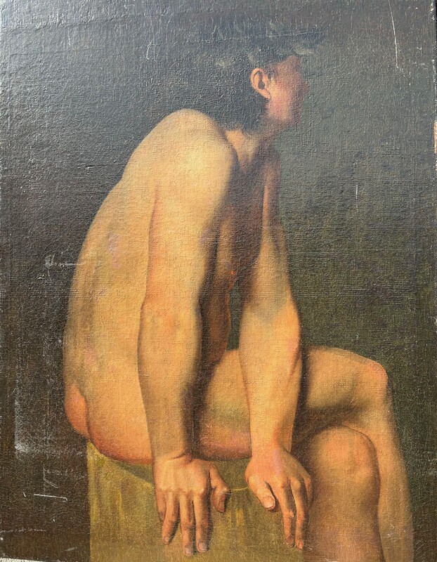 academic study of a nude