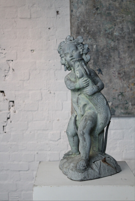 lead fountain , France , end 19th century